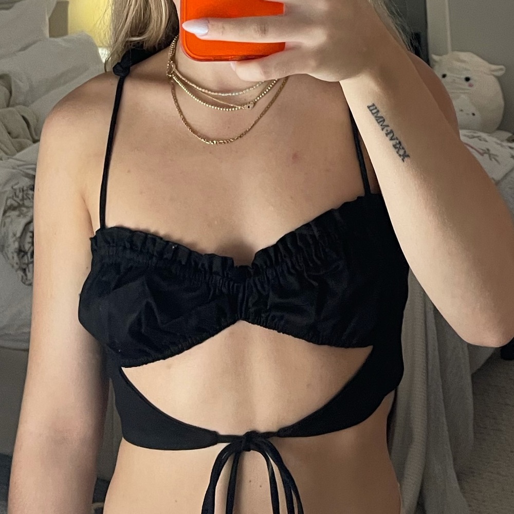 black tie top